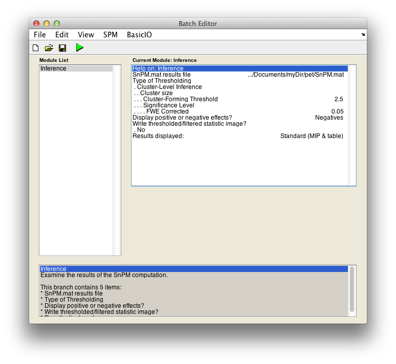 Filled batch for cluster-wise inference